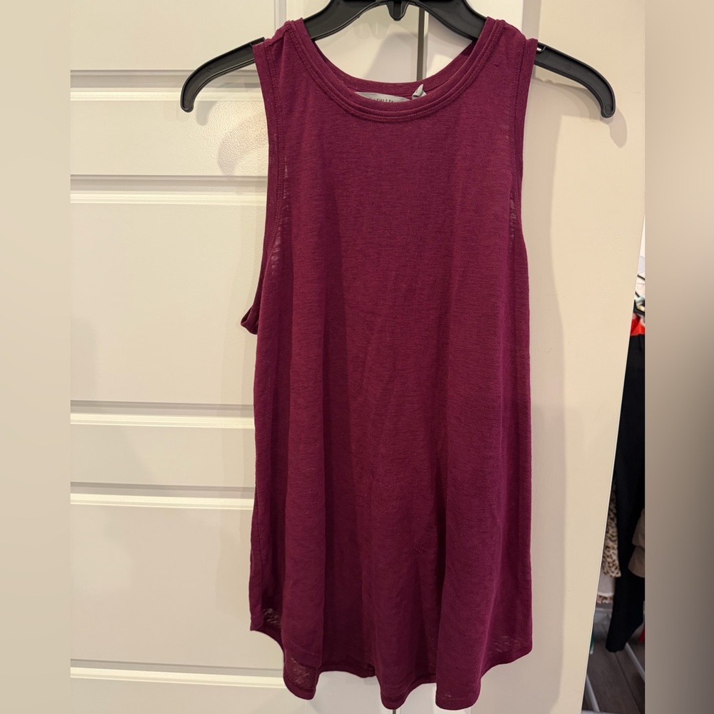 Athleta Sleeveless Swing Tank Top - Deep Plum